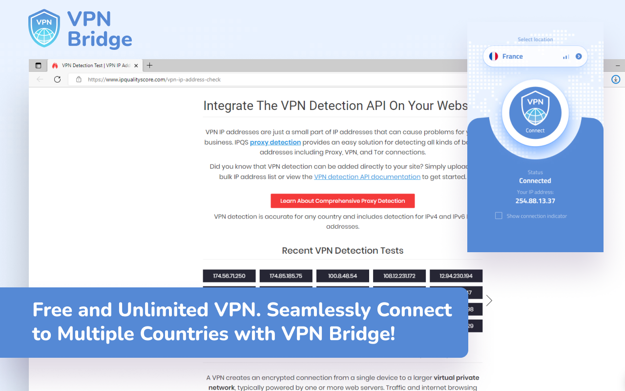 VPN Bridge Screenshot